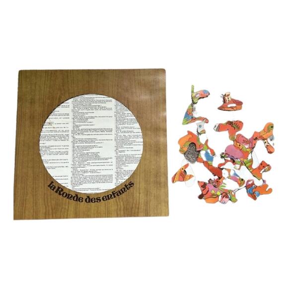 La Ronde des Enfants 5 LP Set French Import Children’s Music MINT 1970s Booklet - Picture 2 of 11